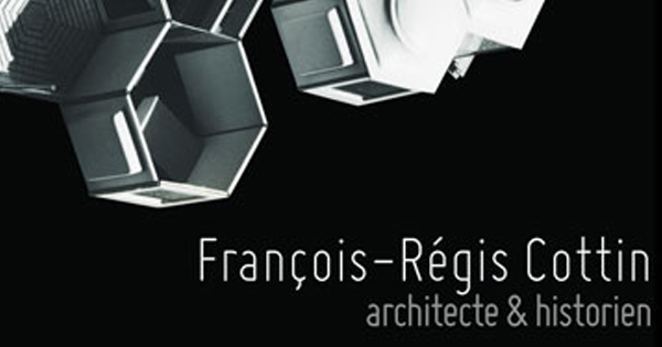 Affiche de l'exposition "François-Régis Cottin, architecte et historien"