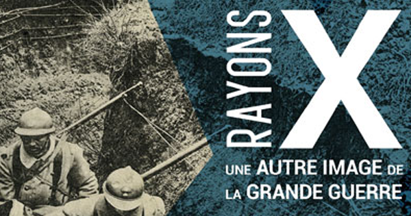 Affiche de l'exposition "Rayons X, une autre image de la Grande Guerre"