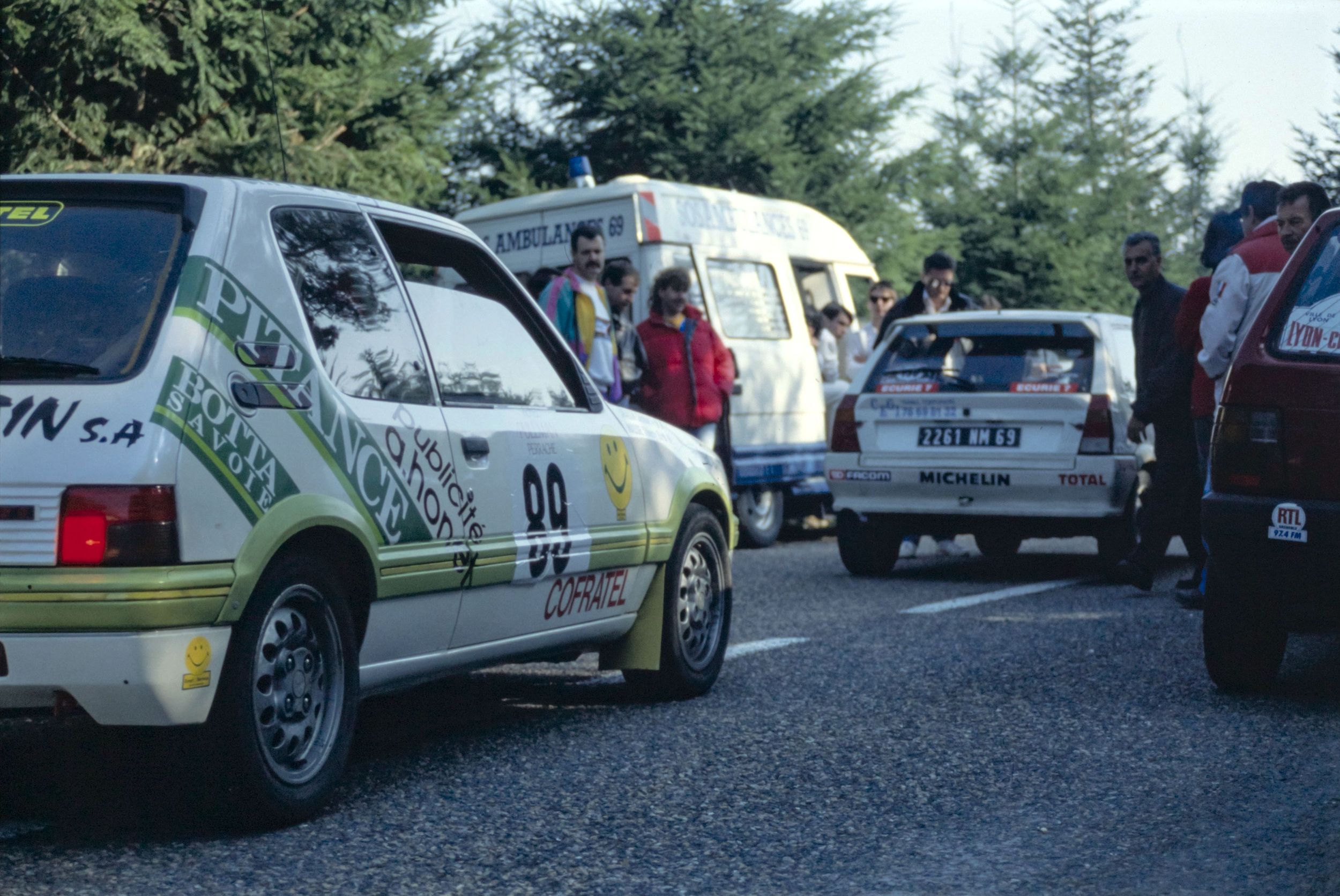 Rallye Lyon-Charbonnières : diapo. couleur (1991, cote 1518WP/954)