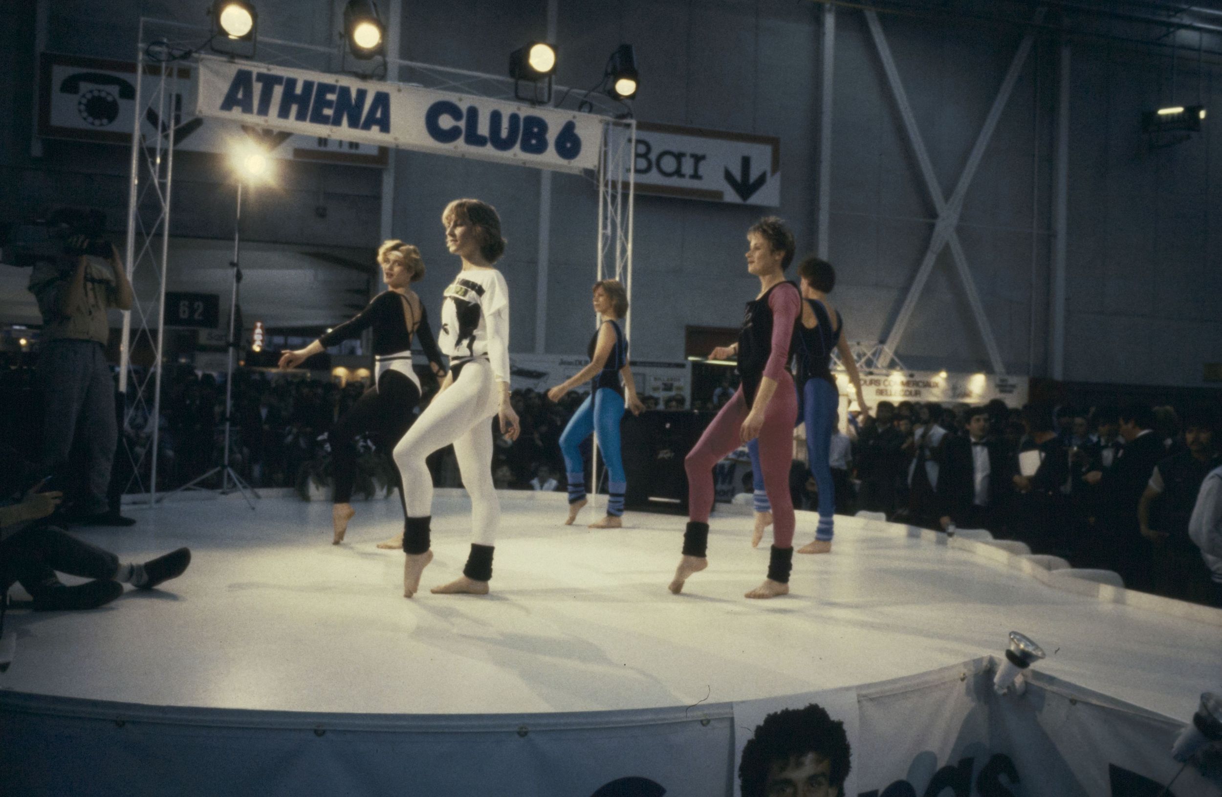 Foire de Lyon - Exhibition sportive : photographie couleur (1980, cote 1518WP/179)