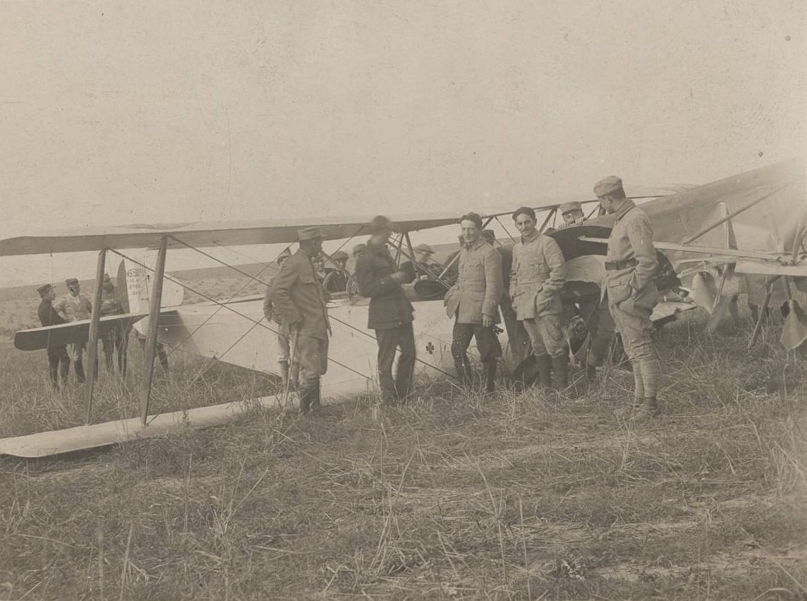 Lyon, aviation : carte postale NB (1910, cote 4FI_4324)