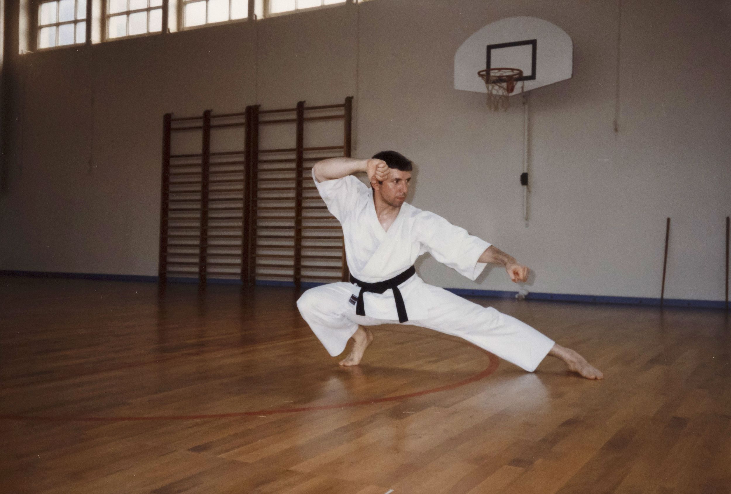 Judoka, photographie parue dans "C'est 9 à Lyon" n° 48 septembre 1993 : photo. couleur (1992-1993, cote 1518WP/1973)