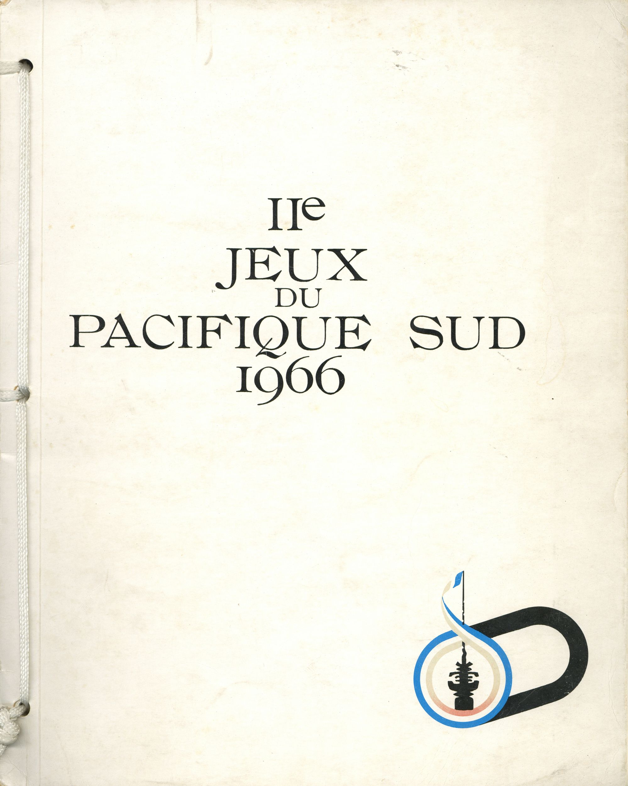 Couverture du dossier concernant les IIe Jeux du Pacifique Sud à Nouméa : couverture de dossier (1966, cote 362II/14)